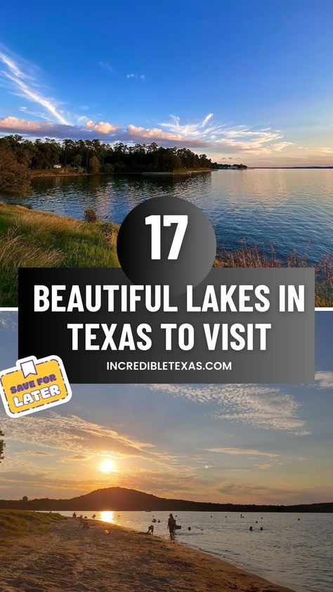 Beautiful Lakes in Texas | Best Lakes in Texas Lakes In Texas, Day Trips From Dallas, Cleburne Texas, Lewisville Texas, Texas Lakes, Texas Roadtrip, Lake Vacation, Clear Lake, Blue Lake