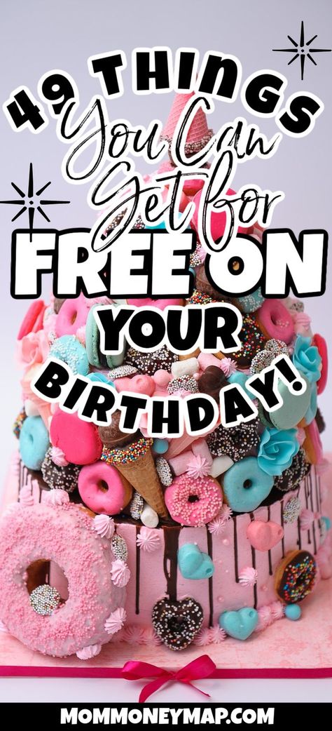 Birthday Freebies 2023, Freebies On Your Birthday, Get Free Stuff Online, 49 Birthday, Birthday Giveaways, Birthday Freebies, Birthday Club, Birthday Places, Stuff For Free