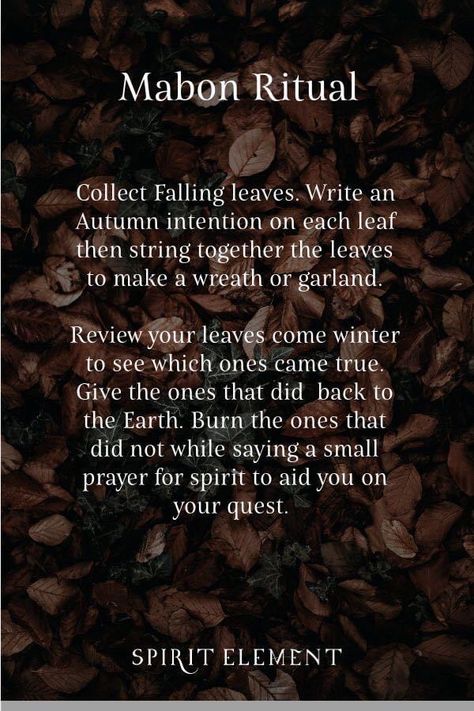 Mabon Ritual, Autumnal Equinox Celebration, Wiccan Sabbats, Everyday Magic, Wiccan Magic, Eclectic Witch, Witch Spell Book, Herbal Magic, Witch Spell