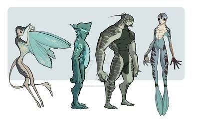 Alien Creatures Humanoid, Alien Humanoid, Scifi Ideas, Weird Characters, Creature Character, Creature Fantasy, Character Design Cartoon, Human Sculpture, Humanoid Creatures