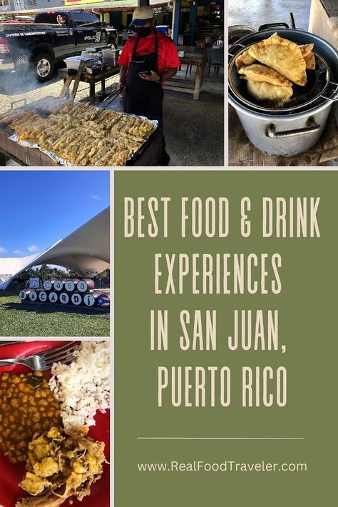 Ocean Park Puerto Rico, Bacardi Rum, Puerto Rico Trip, Puerto Rico Food, San Juan Puerto Rico, Best Street Food, Ocean Park, Puerto Rican Recipes, Food Places