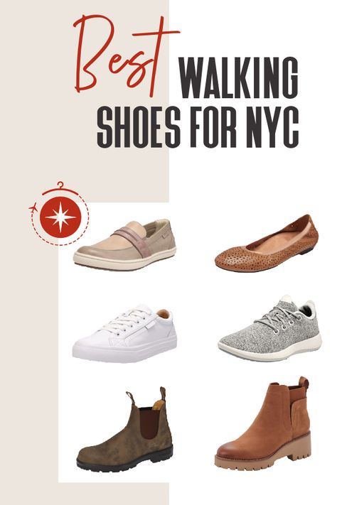 Nyc Shoes Walking, Best Shoes For Nyc Walking, Dressy Walking Shoes Women, Shoes For New York, Close Toed Shoes, Recommended Shoes, Closed Toed Shoes, Stylish Walking Shoes, York Outfits