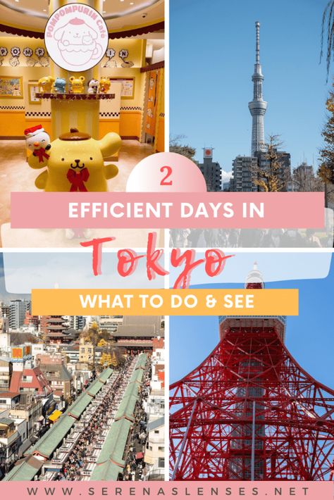 2 Days in Tokyo: The Ultimate First Time in Tokyo 2 Day Itinerary and Travel Guide - Serena's Lenses Tokyo Bucket List, Singapore With Kids, Japan October, Tokyo Itinerary, Tokyo Trip, Japan Holiday, Japan Lifestyle, Asian Travel, Japan Holidays