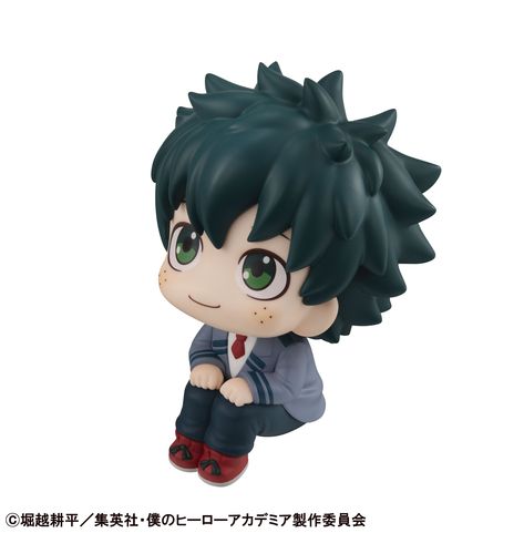 My Hero Academia - Izuku Midoriya Lookup Figure Re-Run | Crunchyroll Store Mha Nendoroid, Deku Chibi, Look Up Figures, My Hero Academia Figures, Deku Cute, Mha Merch, Mha Sketches, My Hero Academia Izuku Midoriya, Hero Deku