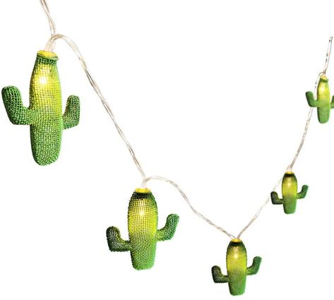 30 Cactus Classroom Theme Ideas - WeAreTeachers Real Cactus Christmas Trees, String Lights Indoor, Cactus Light, Outdoor String Lights Patio, Patio String Lights, Battery String Lights, Indoor String Lights, Cactus Design, Christmas String Lights