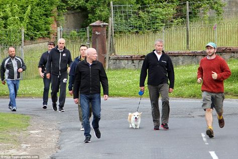 Roman Abramovich's dog-walking 'bodyguards' revealed Signs Of Alzheimer's, Gynecological Problems, Roman Abramovich, Cervical Spondylosis, Hearing Problems, Isle Of Arran, Combat Trousers, Digital Health, Jogging Bottoms