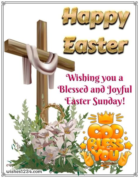 Happy Easter with Joyful Images, Quotes, and Wishes Easter Sunday Good Morning Quotes, Easter Sunday Morning Greetings, Easter Sunday Morning Quotes, Happy Easter Sunday Wishes, Good Morning Happy Easter Sunday, Happy Easter Day Image, Happy Easter Quotes Friends, Happy Easter Sister, Blessed Easter Wishes