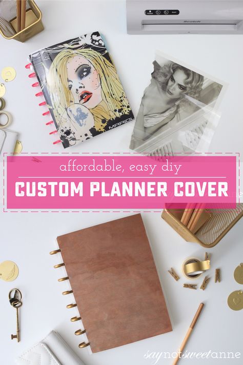 Diy Planner Cover, Planner Covers Diy, Arc Planner, Happy Planner Printables, Arc Notebook, Discbound Notebook, Happy Planners, Happy Planner Cover, Planner Diy