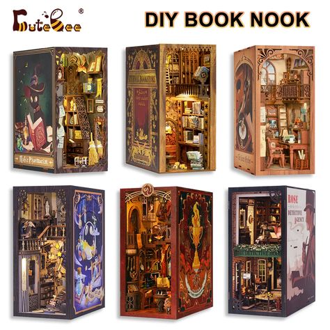 Smarter Shopping, Better Living! Aliexpress.com Eternal Bookstore, Doll House Kit, Bookshelf Insert, Diy Doll House, Reading Space, Sweet Gift Ideas, Magical Book, Creative Books, Bookshelves Diy