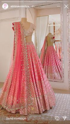 Blouse Designs Lehenga Choli, Lehenga From Saree, Lehenga Aesthetic, Aesthetic Lehenga, Simple Lehenga Designs, Latest Lehenga Blouse Designs, Best Indian Wedding Dresses, Jae Suk, Indian Wedding Gowns