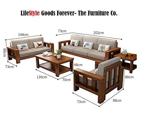 LSGF Teak Wood/Pure Sagwan Wood/Antique Fashional Charpie Wide Soft Metal livingroom Wood Sofa Sets (2 Seater Sofa, Brown) : Amazon.in: Home & Kitchen Sala Set, Sofa Design Wood, Wooden Sofa Set Designs, Wooden Sofa Designs, Corner Sofa Design, Wooden Bed Design, Unique Sofas, Wooden Sofa Set, Furniture Design Wooden