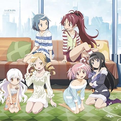 Holy Quintet, Puella Madoka Magica, Magica Madoka, Mahō Shōjo Madoka Magica, Madoka Kaname, Sayaka Miki, Homura Akemi, Turtle Birthday, Magia Record