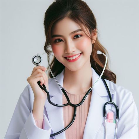 Beautiful Doctor Women, Lady Doctor Images, Lady Doctor, Doctor Female, Doctor Images, Doctor Love, Medical School Life, Student Photo, Doodle Images