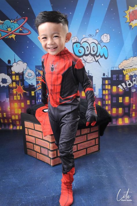 Cake Smash, Photo Studio, Spiderman, Birthday