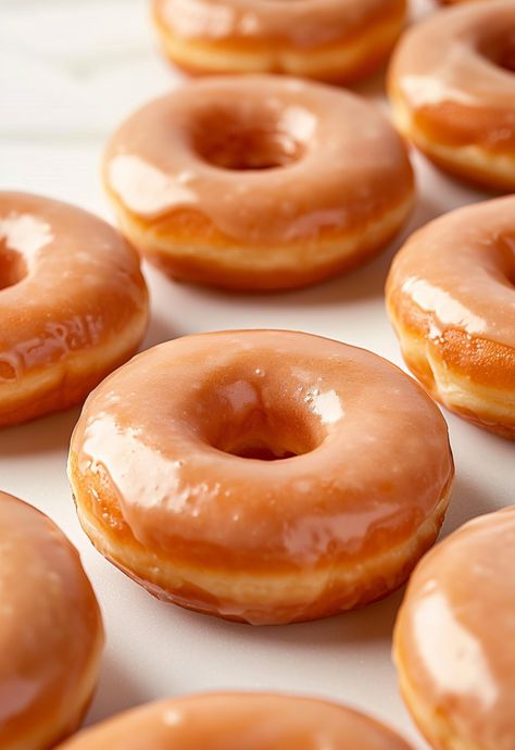 Delicious gingerbread sourdough donuts topped with caramel glaze. Sourdough Donuts Recipe, Sourdough Gingerbread, Sourdough Donut Recipe, Gingerbread Donuts, Easy Gingerbread, Glazed Doughnuts, Donut Dessert, Caramel Glaze, Donuts Recipe