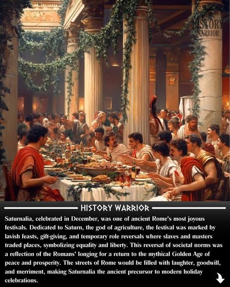 Saturnalia Celebration, Hellenic Paganism, Roman Culture, Roman Temple, Ancient Civilisations, Role Reversal, Winter's Tale, Modern Holiday, Ancient Romans