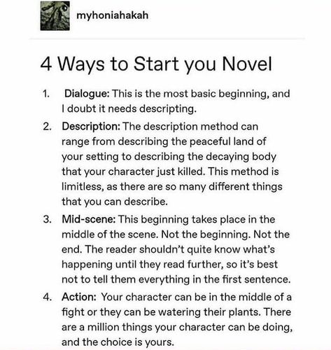 How To Start Your Novel, How To Write A Book, Writing Outline, Writing Posters, Writing Inspiration Tips, Writing Plot, Writer Tips, Writing Dialogue Prompts, Writing Prompts For Writers