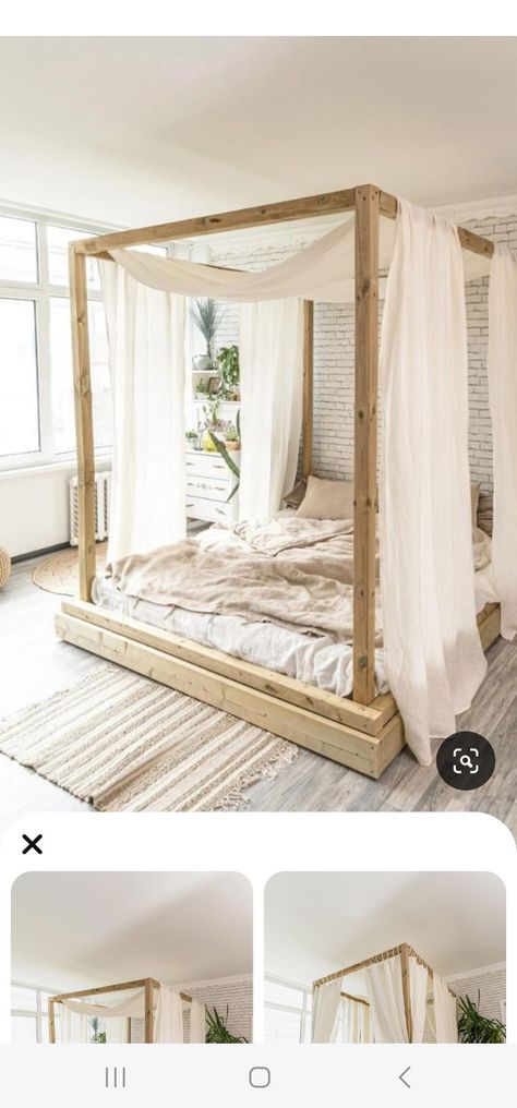 Diy 4 Poster Bed Canopy, Diy 4 Poster Bed, 4 Poster Bed Canopy, 4 Post Bed, 4 Poster Bed, 4 Poster Beds, Diy Platform Bed, Canopy Beds, Diy Bed Frame