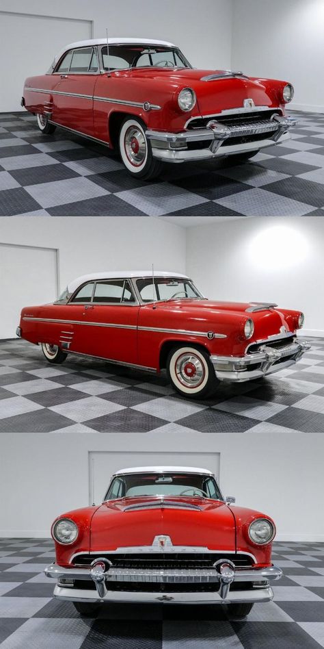 1954 Mercury Monterey 1954 Mercury Monterey, Mercury Monterey, Two Tone Paint, Radiant Red, Gear Head, Drum Brake, Step Back, Black Vinyl, Paint Job