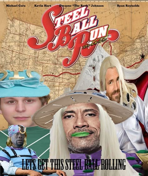 steel ball run live action (real) Jjba Passione, D4c Jojo, Funny Jojo, Sibling Halloween Costumes, Gyro Zeppeli, Johnny Joestar, Jjba Memes, Steel Ball Run, Adventure Anime