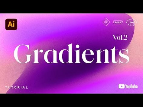 Ridiculously simple shortcut to Gradient Shapes Illustrator | Tutorial in 10 minutes! - YouTube Gradient Shapes, Photoshop Effects, Illustrator Tutorials, Youtube Tutorials, Design Tutorials, Shape Design, Adobe Illustrator, Illustration Design, To Create