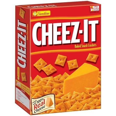 This singular box of Cheez-Its ($2.82). | Here's What People Are Buying On Amazon This Week Cheesy Crackers, Big Snacks, Snack Crackers, Savoury Crackers, Baked Crackers, Jimmy Dean, Cracker Snacks, Cheese Bites, No Bake Snacks