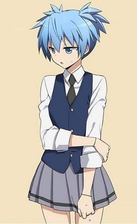 Nagisa And Karma, Anime Traps, Nagisa Shiota, Trans Boys, Karma Akabane, Boy Drawing, Anime Drawings Boy, Cute Anime Pics