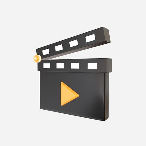 3d rendering icon of video player and fi... | Premium Psd #Freepik #psd #video-clips #clapboard #clap-board #clapper-board Clap Board, Clapper Board, Film Logo, Team Logo Design, Achilles And Patroclus, 3d Words, Film Icon, Super Market, Film Clips