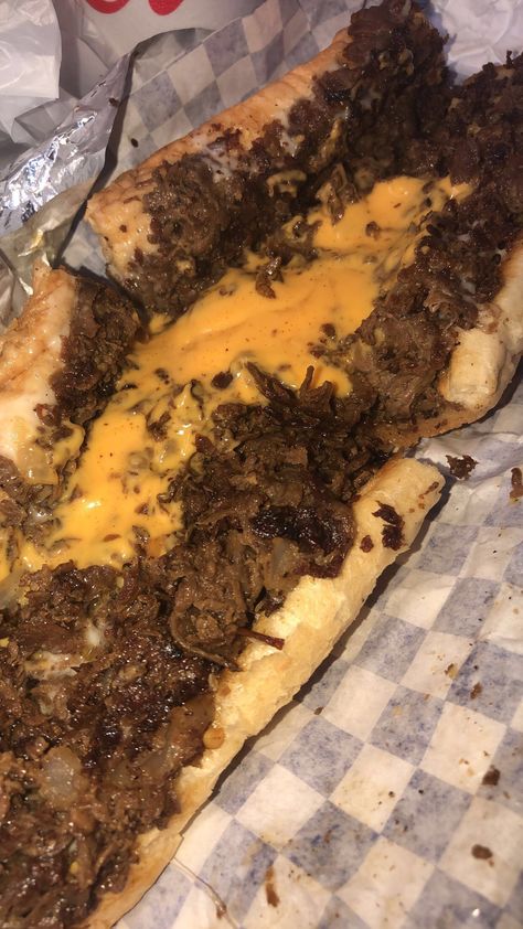 Philly Cheese Steak Aesthetic, Steak Aesthetic, Turkey Spaghetti, Detroit Food, Cheese Steak, Philly Cheese, Sleepover Food, Food Babe, Food Therapy