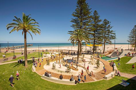 2016 SA Landscape Architecture Awards | ArchitectureAU Wax Design, Australia Landscape, Safe Playground, Garden Arbor, Park Playground, Playground Design, Landscape Architecture Design, Architecture Awards, Nature Play