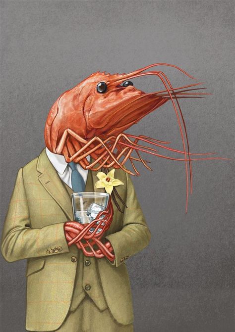 Heston Blumenthal, Arte Peculiar, Arte Fantasy, Arte Animal, Animal Heads, Weird Art, Funky Art, Surreal Art, 귀여운 동물