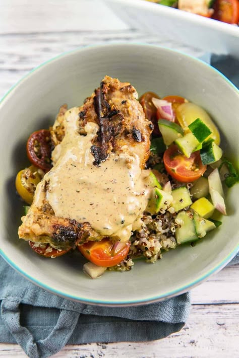 Lemon Tahini Chicken, Chicken With Tahini Sauce, Tahini Chicken Recipe, Chicken Tahini, Tahini Chicken, Lemon Tahini Sauce, Tahini Recipe, Best Gluten Free Recipes, Grill Recipes