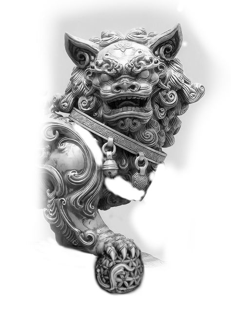 Evolution Tattoo, Geisha Tattoo Design, Foo Dog Tattoo, Realistic Tattoo Sleeve, Geisha Tattoo, New Tattoo Designs, Fu Dog, Lion Tattoo Design, Chinese Tattoo