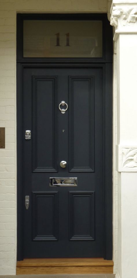 Black Composite Front Door, Front Door Black, Composite Front Door, Door Black, House Front Door, Door Ideas, Dream House Interior, Front Doors, House Front