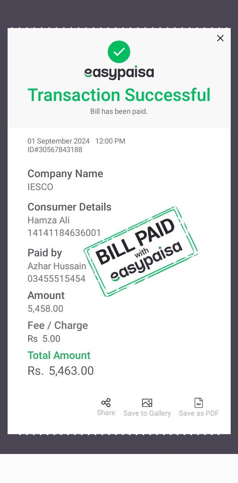 Utility Bill, 12 November, Paying Bills, Company Names