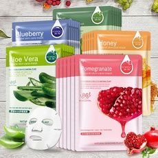 Hidratante Facial | Wish Face Mask For Redness, Korean Facial, Botanics Skin Care, Skin Care Natural, Natural Face Mask, Green Tea Mask, Skin Care Face Mask, Face Sheet Mask, Mask Sheet