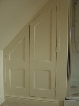 Attic Bedroom Closets, Bedroom Closet Doors, Attic Closet, Attic Playroom, Attic House, Slanted Ceiling, Attic Flooring, Small Attic, Attic Design