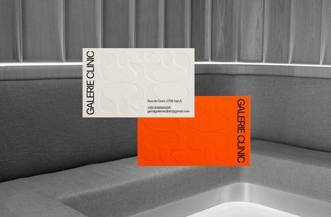 Business Card Gallery - World's No.1 Design Directory Business Card Gallery, Business Card Design Minimal, Restaurant Business Cards, Business Card Designs, Card Inspo, Minimal Business Card, Embossed Printing, Business Card Inspiration, Aesthetic Clinic