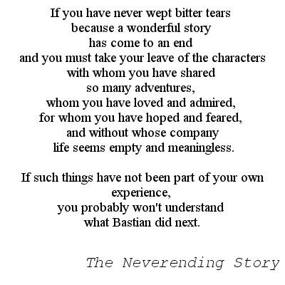 Neverending Story Quotes | visit tumblr com Never Ending Story Quotes, The Neverending Story Book, The Never Ending Story, Little Women Quotes, Never Ending Story, Neverending Story, Ending Story, Latin Phrases, The Neverending Story