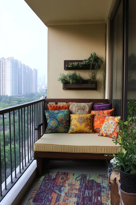 Balcony Decor Ideas Small Indian Balcony Decor Ideas Apartment Small Indian Balcony Decor Ideas, Dry Balcony Ideas Indian, Indian Small Apartment Interiors, Small Balcony Decor Indian, Indian Balcony Decor, Indian Apartment Interiors, Indian Apartment Decor, Indian Balcony Decor Ideas, Indian Balcony