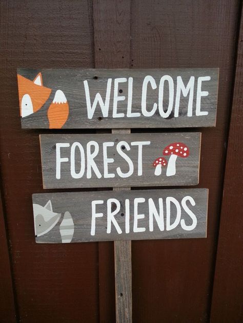 Forest Animals Baby Shower Ideas, Forest Friends Baby Shower, Forest Animal Baby Shower, Woodland Creatures Baby Shower, Forest Baby Showers, Fox Baby Shower, Fox Baby, Woodland Fox, Baby Shower Woodland Theme