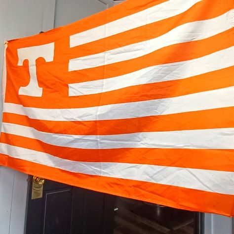 Tennessee Vols Ut Flag For Fan To Support Their Team Basketball Man Cave, White Canisters, Wall Decor Men, Blue Dinner Plates, Iron Candle Holder, Map Of Florida, Wall Rug, Mirrored Wallpaper, Iron Candle