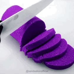 Purple Slime Gif, Purple Stimboard, Purple Stim Gif, Sensory Images, Magic Sand, Kinetic Sand, Random Gif, Sensory Boards, Oddly Satisfying