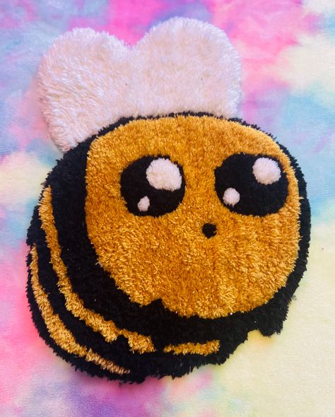 Tufted Rug, Adventure Time, Bee, Felt, Custom Design, Things To Come, Wool, Design