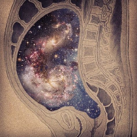 The first school. The universe in its highest form. Mother the Womb!!! Ellen Fisher, Divine Feminine Art, Divine Feminine Spirituality, Belly Painting, Planets Art, Feminine Art, Ray Bradbury, The Impossible, Visionary Art