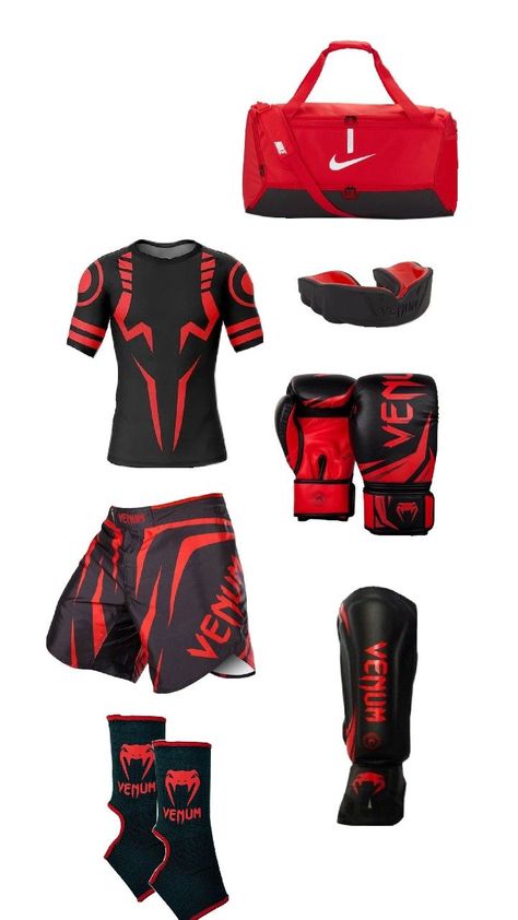 Kickboxing Outfit, Martial Arts Fashion, Boxer Aesthetic, Boxing Clothes, Boxing Images, Boxe Thai, Trening Sztuk Walki, Superhero Suits, Gym Setup