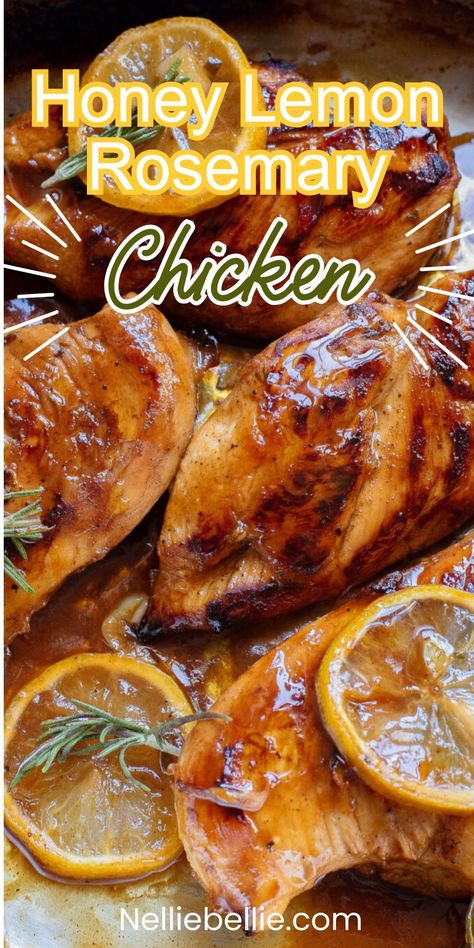 Elevate your dinner game with our SRSLY Amazing Honey Lemon Rosemary Chicken! This recipe is a symphony of sweet, tangy, and savory, making each bite a culinary masterpiece. Ready to impress? Follow our guide, cook up this delightful dish, and treat yourself to a gourmet dining experience. Try it now and savor the flavors! #HoneyLemonChicken #RosemaryDelight #GourmetCooking #CookAndEnjoy #SavorTheFlavors Lemon Rosemary Chicken Wings, Lemon Rosemary Sauce, Instant Pot Rosemary Chicken, Honey Rosemary Chicken, Orange Rosemary Chicken, Recipes Using Rosemary, Rosemary Chicken Crock Pot, Recipes With Rosemary, Lemon Honey Chicken