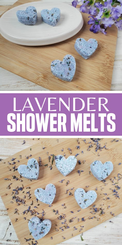 Make Shower Steamers, Shower Steamers Diy, Shower Melts, Lavender Crafts, Melt Recipe, Bath Bomb Recipes, Steamer Recipes, Diy Shower, Homemade Soap Recipes