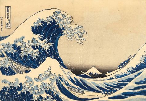 Mont Fuji, Mary Cassatt, Georges Seurat, Edouard Manet, The Great Wave, Japanese Waves, Japanese Wall Art, Great Wave Off Kanagawa, Japanese Wall