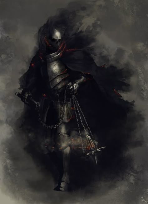 Male PC Portrait Undead Knight, Undead Warrior, 다크 판타지, Knight Art, Fantasy Setting, Fantasy Monster, Fantasy Armor, Creature Concept Art, Fantasy Concept Art